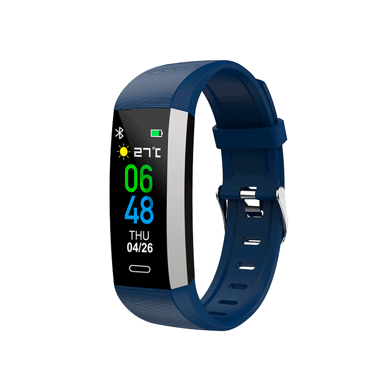 Smartwatch Reloj Monitor Cardiaco F1Bp Hr Smartband Azul - G | Knasta Chile