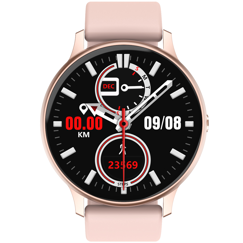Reloj Smartwatch KEI KIRA Plus Rosado Silicona - keiphone.com