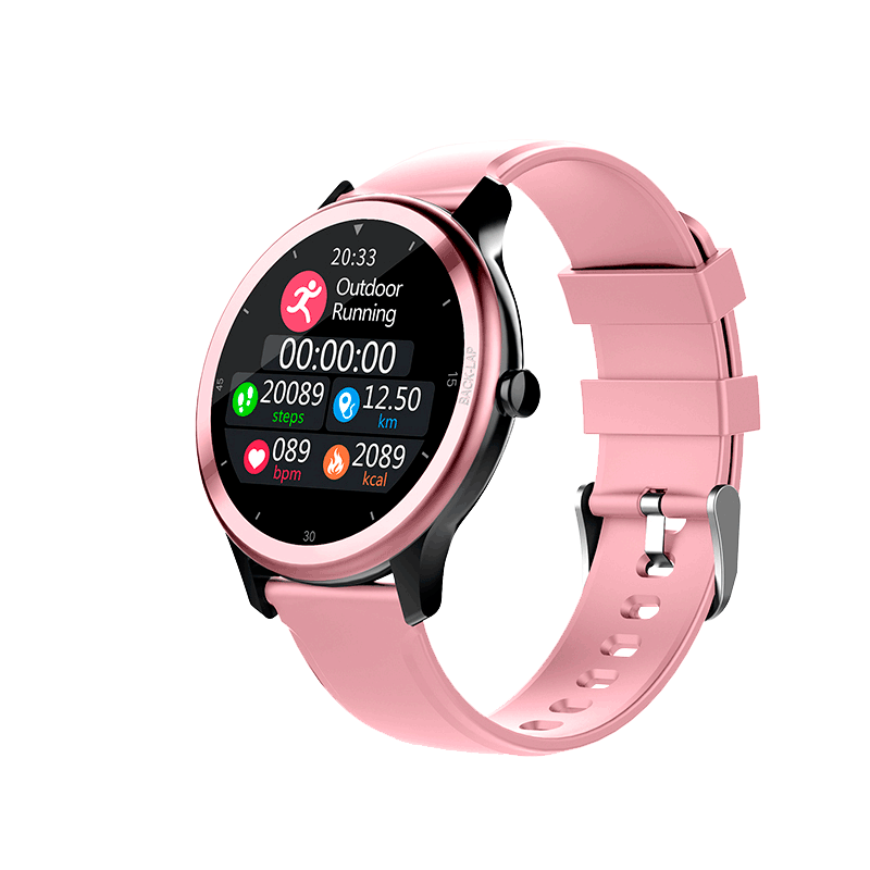 Reloj inteligente Smartwatch KEI O2 Lila Silicona - keiphone.com