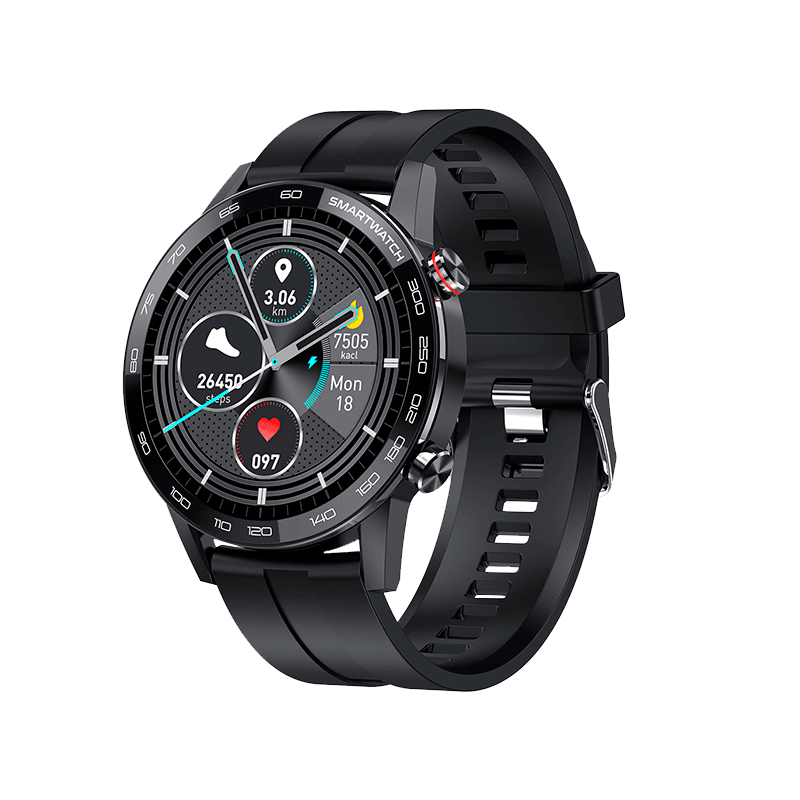 Reloj inteligente Smartwatch KEI KUNZA Pro Negro silicona - keiphone.com