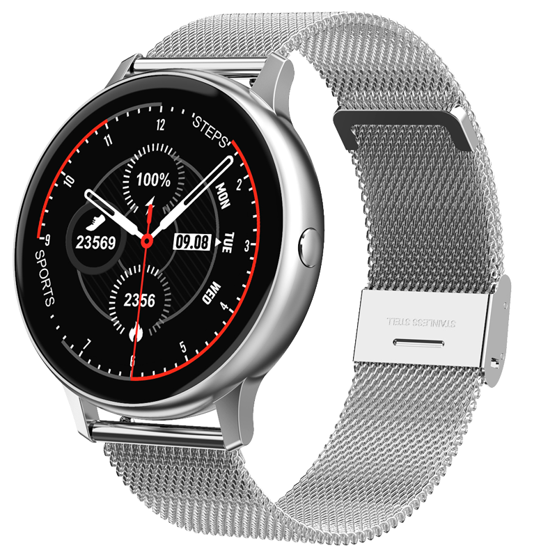 Reloj Smartwatch KEI KIRA Plus Plateado metalico - keiphone.com