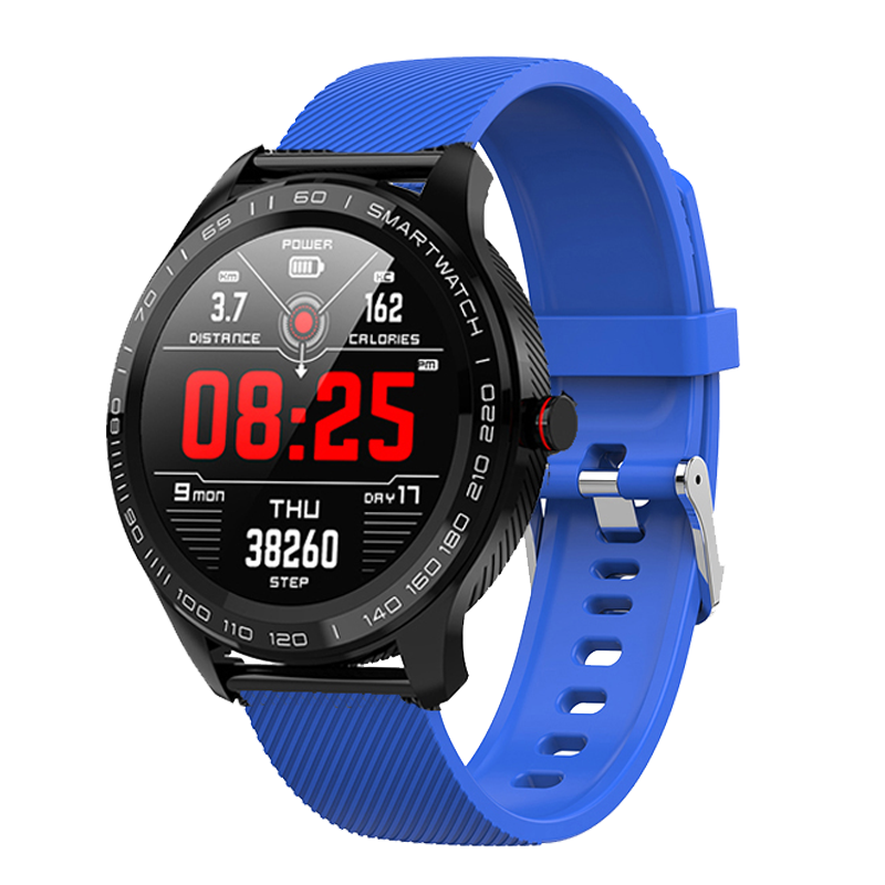 Reloj inteligente Smartwatch KEI F4 Plus Azul silicona - keiphone.com