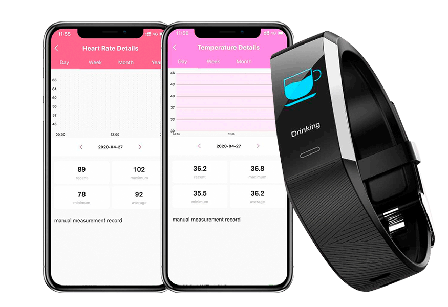 Ripley - RELOJ SMARTBAND KEIFIT TURQUESA