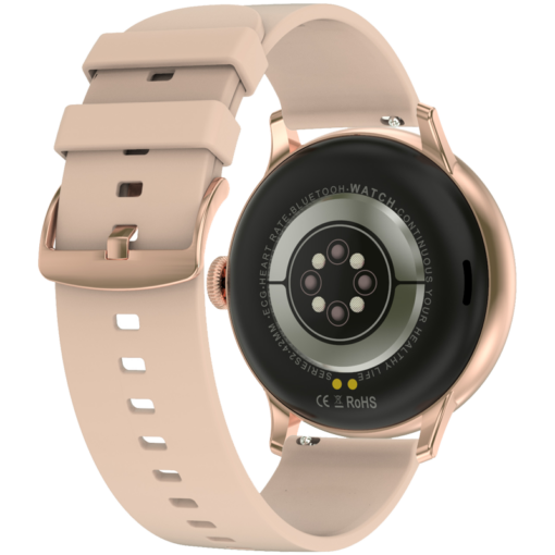 Reloj Smartwatch KEI KIRA Plus XT Rosado Silicona - Imagen 3