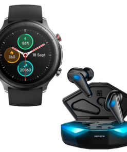 Combo Kei ActiveSync Gamer: Smartwatch Keiphone Kei Muv Gps + Audifonos Kei K55 Gamer