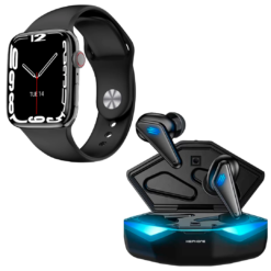 Combo Kei TechGamer Elite: Smartwatch Keiphone Kei Pum XR + Audífonos Kei K55 Gamer