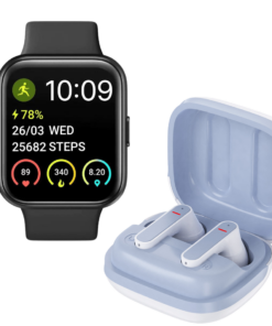 Combo Kei VoiceFlow: Smartwatch Keiphone Kei Nevo Alexa + Audífonos Kei M11