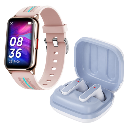 Combo Kei Vibrant Fusion: Smartwatch Keiphone Kei Band I + Audífonos Kei M11