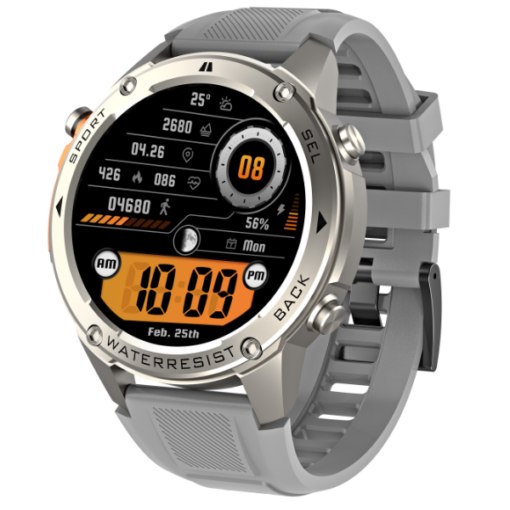 Reloj Smartwatch Muv GPS 2 GEN Plateado