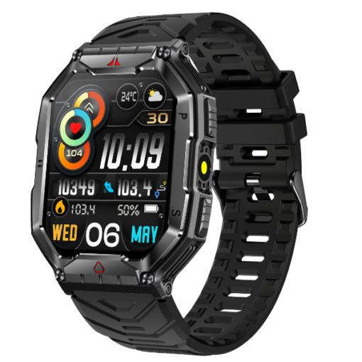 Reloj Smartwatch KEI ARMOR 3 Negro